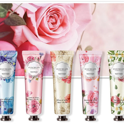 Floral Fragrance Moisturizing Hand Cream Cosmetics