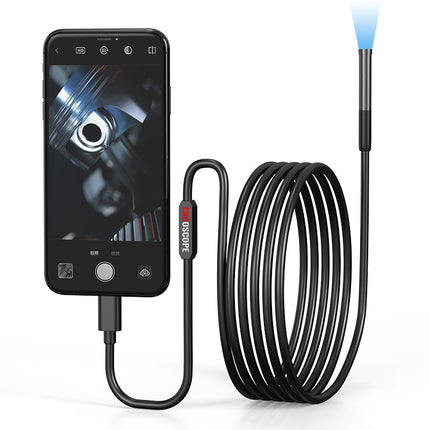 Single & Double Lens HD Industrial Pipe Endoscope Support Three-in-one Mobile Phone Endoscope