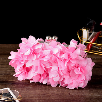 Flower Bridal Evening Banquet Clutch