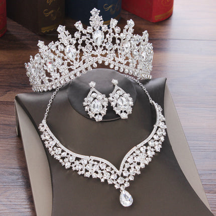 Alloy diamond bridal set accessories