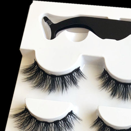 A Pair Of False Eyelashes With Magnets