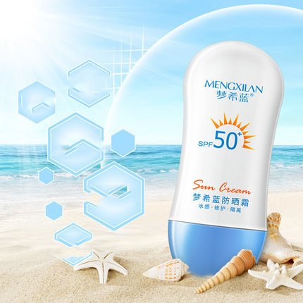 Sunscreen Face Whole Body Isolation Anti-ultraviolet Refreshing Oil-free Waterproof And Sweatproof