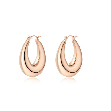 18K Vacuum Gold Plated Stainless Steel Earrings