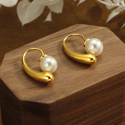 Pearl Water Drop Earring