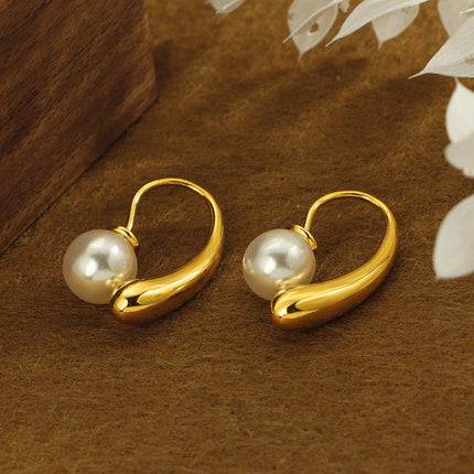 Pearl Water Drop Earring