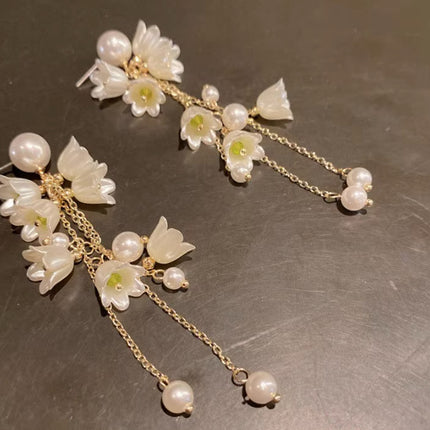 Sweet Elegant Flowers Earrings