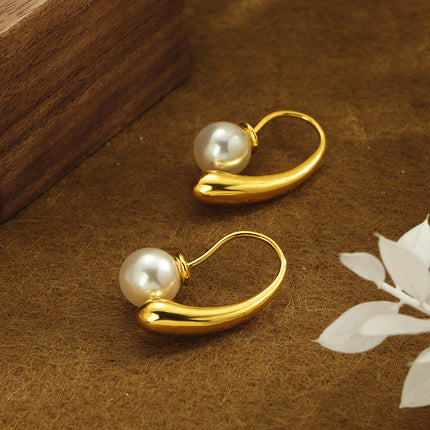 Pearl Water Drop Earring