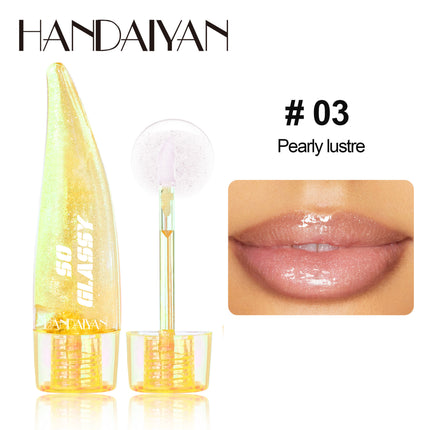 Color-changing Lip Gloss Pearlescent Mirror Glass Transparent