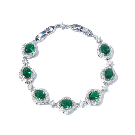 Women's Colorful Zircon Bracelet