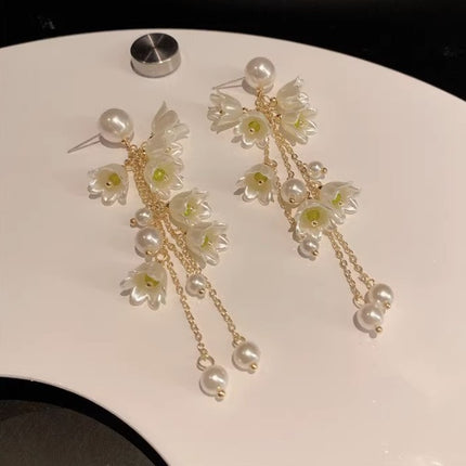 Sweet Elegant Flowers Earrings