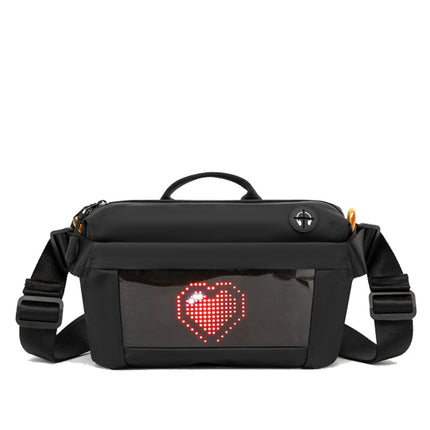 Led Waist Crossbody Cool Design Sports Chest Bag