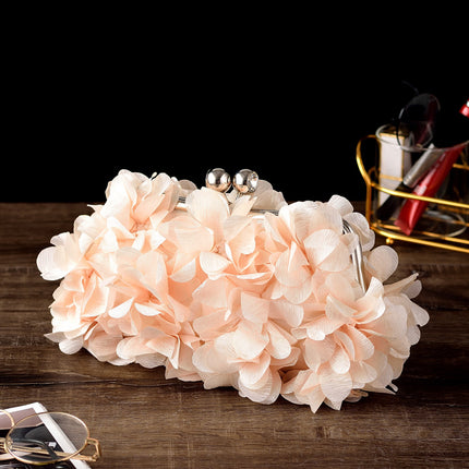 Flower Bridal Evening Banquet Clutch