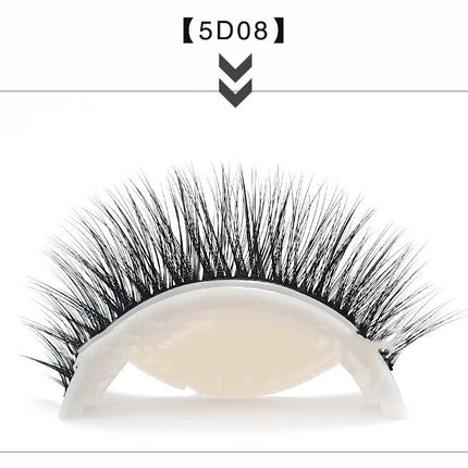 Glue-free Self-adhesive Strip 5d False Eyelashes