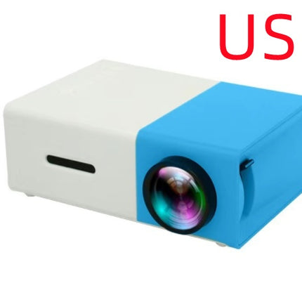 Portable Projector 3D Hd Led Home Theater Cinema HDMI-compatible USB Audio Projector Yg300 Mini Projector