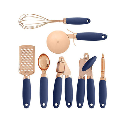 Kitchen Household Peeler Gadget Copper Plating Set