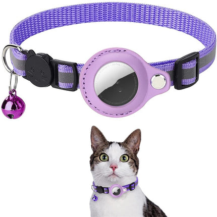 Pet Collar With Bell Air tag Reflective Collar