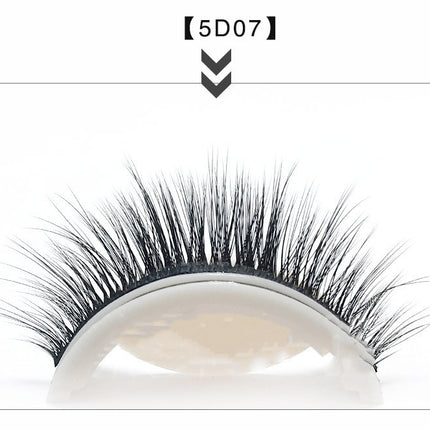 Glue-free Self-adhesive Strip 5d False Eyelashes