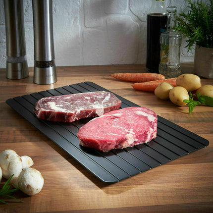 Fast Defrost Tray Fast Thaw Frozen Food Meat Fruit Quick Defrosting Plate Board Defrost Tray