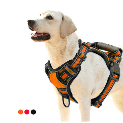 Dog Harness No Pull  No Choke Breathable Reflective Pet Harness Vest