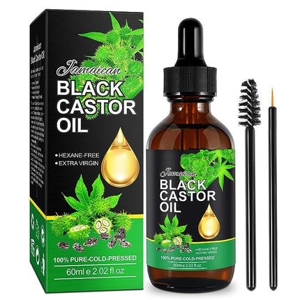 Black Castor Massage Oil Hair Care Essential Oil