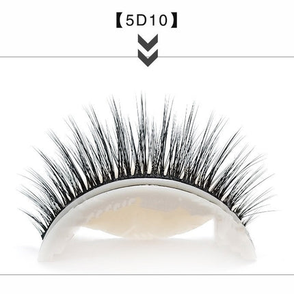 Glue-free Self-adhesive Strip 5d False Eyelashes