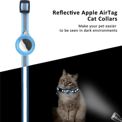 Pet Collar With Bell Air tag Reflective Collar