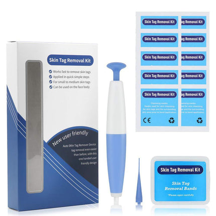 Skin Tag Removal Kit Home Use Mole Wart Remover Micro Band Skin Tag Treatment