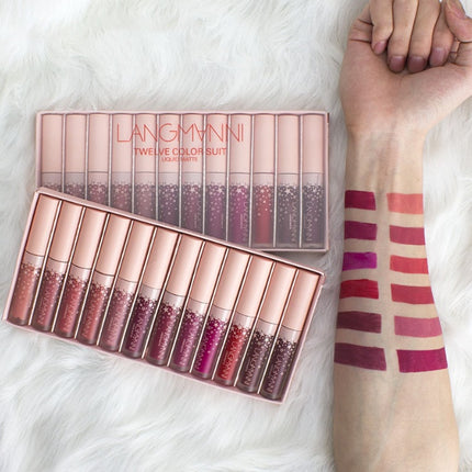 Matte Lipstick Waterproof Long-lasting Velvet Lipstick Set