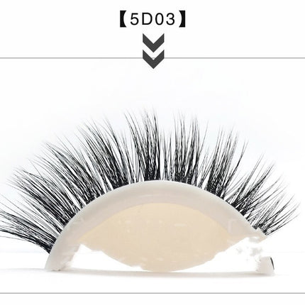 Glue-free Self-adhesive Strip 5d False Eyelashes